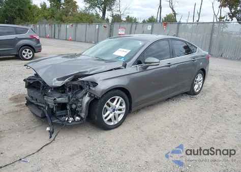 2014 Ford Fusion Se from USA, damaged, VIN 1FA6P0H75E5383585